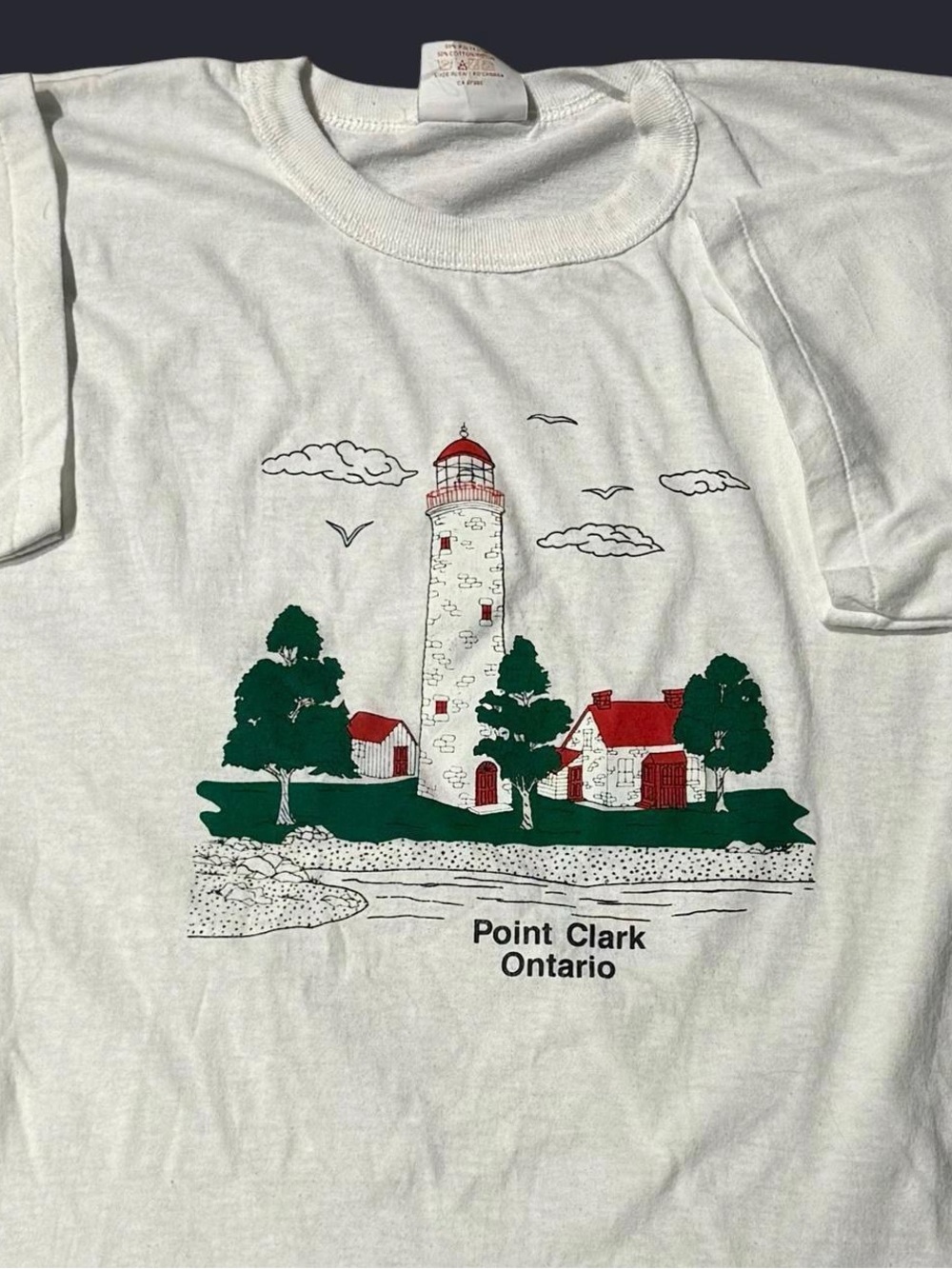 POINT CLARK ONTARIO LIGHTHOUSE VINTAGE TEE